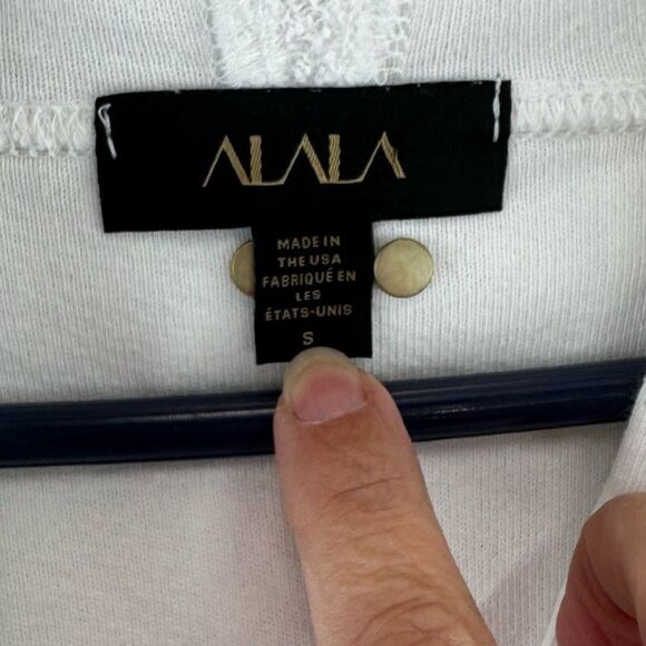 Alala Baja Oversized Terry Cloth Kangaroo Hoodie - Picture 8 of 11